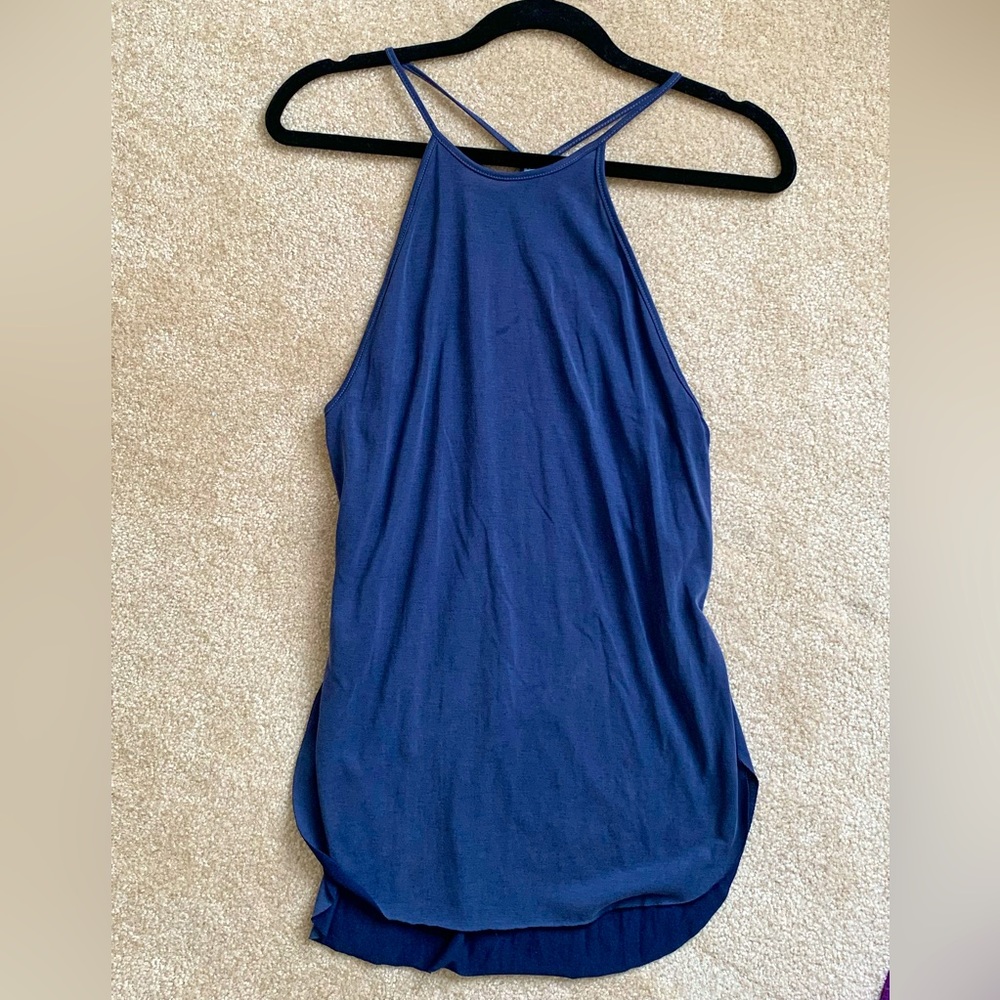 Blue Racerback “Chico” Tunic in Size Small - Picture 2 of 4